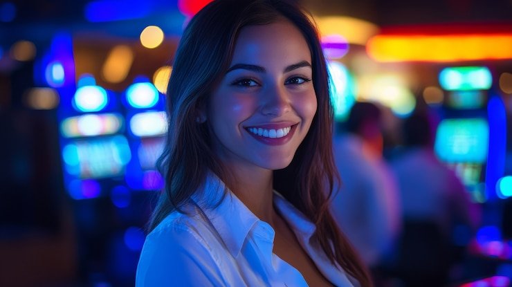Live blackjack dealer at pragmatik demo multi-camera studio